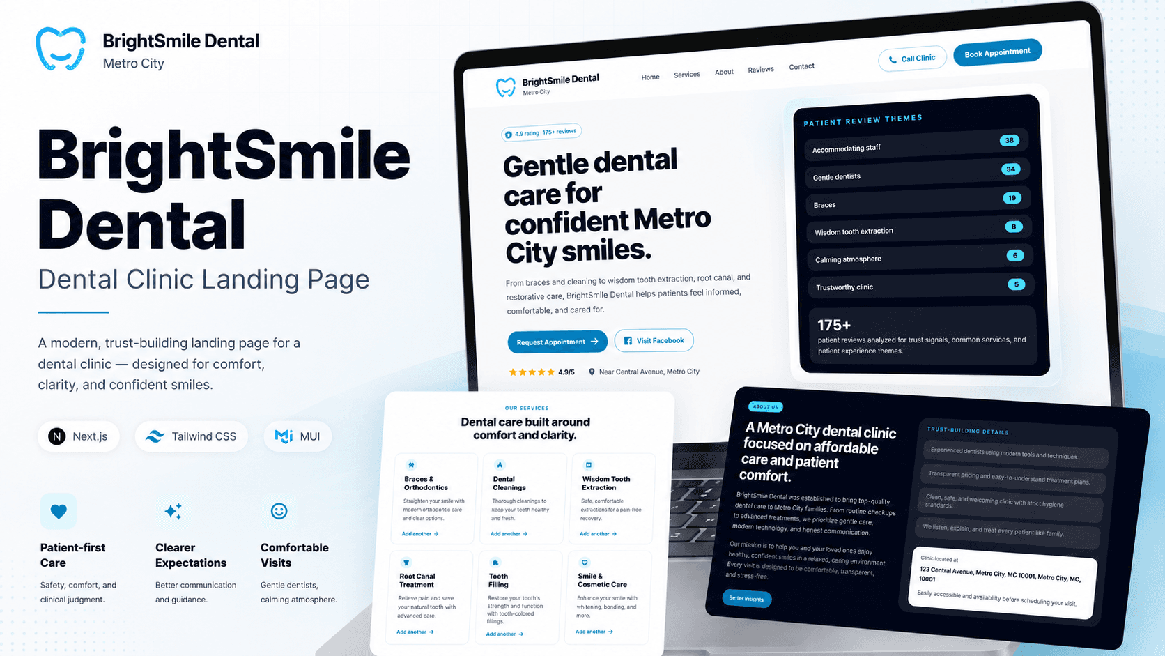 Dental Clinic Landing Page